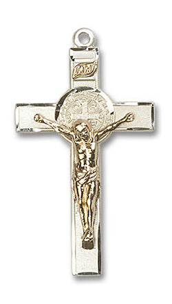 GF/SS ST. BENEDICT CRUCIFIX