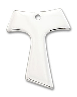 STERLING SILVER TAU CROSS POLISHED (SMALL)