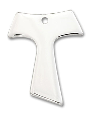 STERLING SILVER TAU CROSS POLISHED (SMALL)