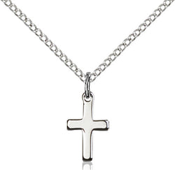 STERLING SILVER CROSS (POLISHED)