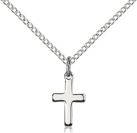 STERLING SILVER CROSS (POLISHED)