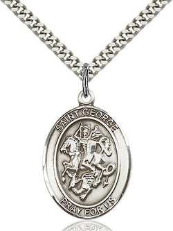 SILVER ST GEORGE MEDAL