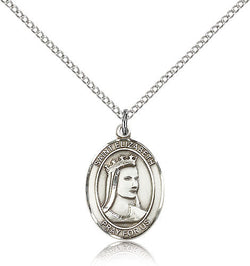 OVAL STERLING SILVER ELIZABETH MEDAL