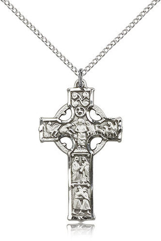 STERLING SILVER CELTIC CROSS