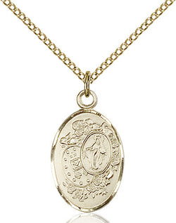 GOLD FILLED MIRACULOUS MEDAL