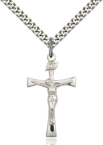 STERLING SILVER MALTESE CRUCIFIX POLISHED
