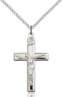 STERLING SILVER CRUCIFIX POLISHED