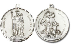Unique Silver Saint Expedit Medal